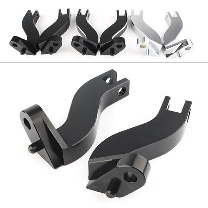 Passenger Rear Foot Peg Mount Kit for Harley Touring (1993-2016)