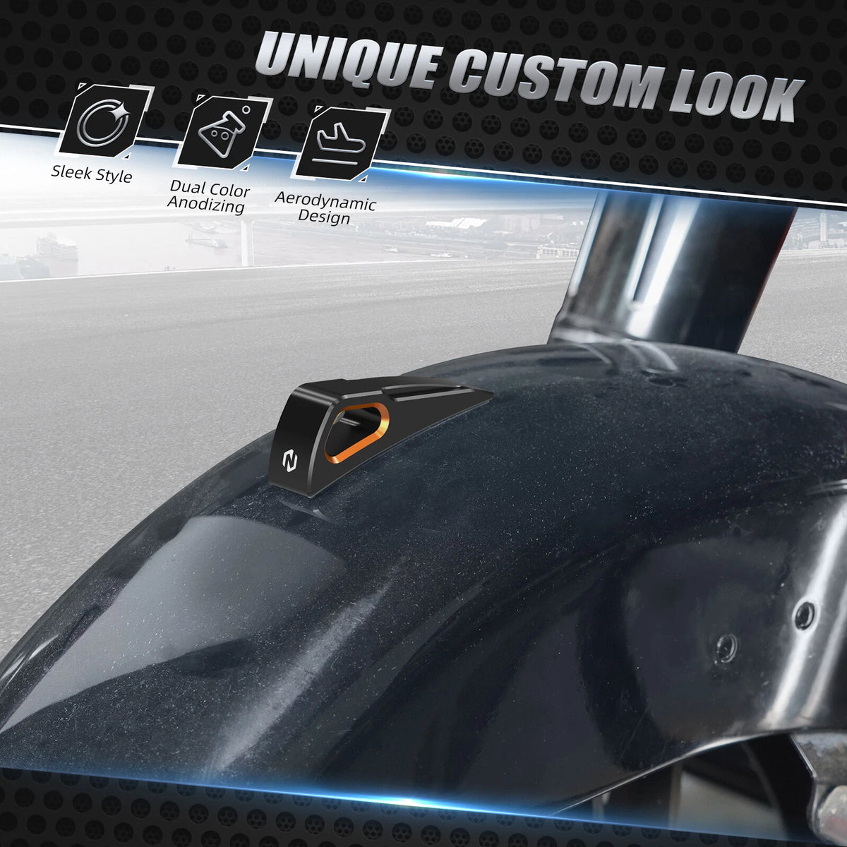 Front Fender Trim for Harley Deluxe FLDE 107, Fat Boy FLSTF (2018-2020)