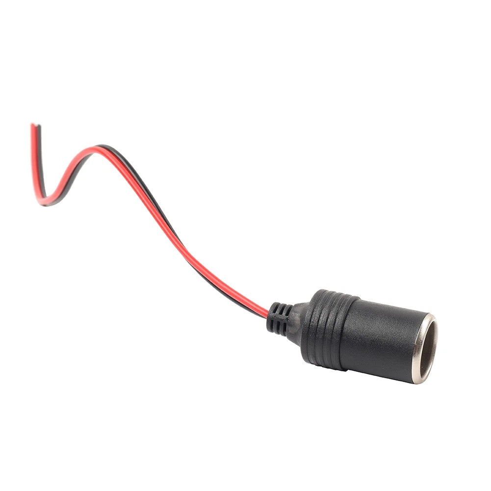 12V 24V Car Cigarette Lighter Socket Female Connector for Power Charger Adapter