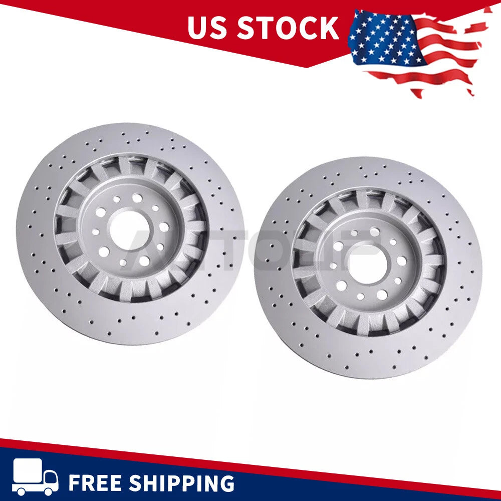 2x Front Brake Disc for Maserati Ghibli Quattroporte Brake Rotors