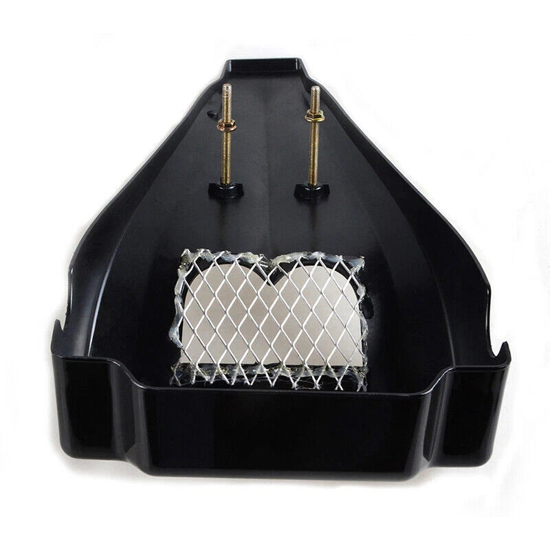 Black Vivid Fairing Chin Spoiler Scoop for Harley Road King & Street Glide