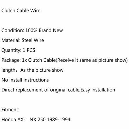 Clutch Cable for Honda AX-1 NX 250 (1989-1994)
