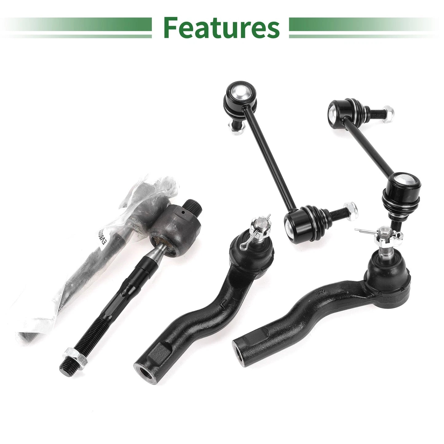 6pcs Front Suspension Kit for Mercury Milan (2006-2009)