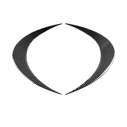 Soft Carbon Fiber Healight Lower Trim for Porsche 911 992 2019-2023