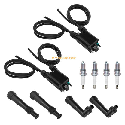 Ignition Coil w/ Wire Cap & Spark Plug for Honda Nighthawk CB750 (1991–2003)