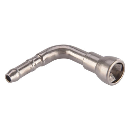90 Degree 7.89mm Stainless Steel Fuel Line Hose Connectors for Car