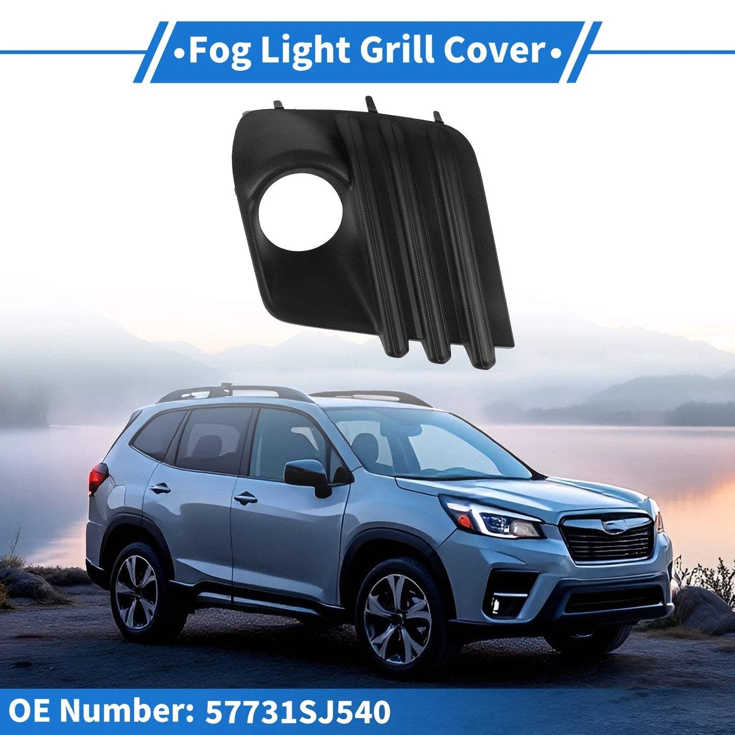 Front Right Fog Light Grill for Subaru Forester (2022-2024)