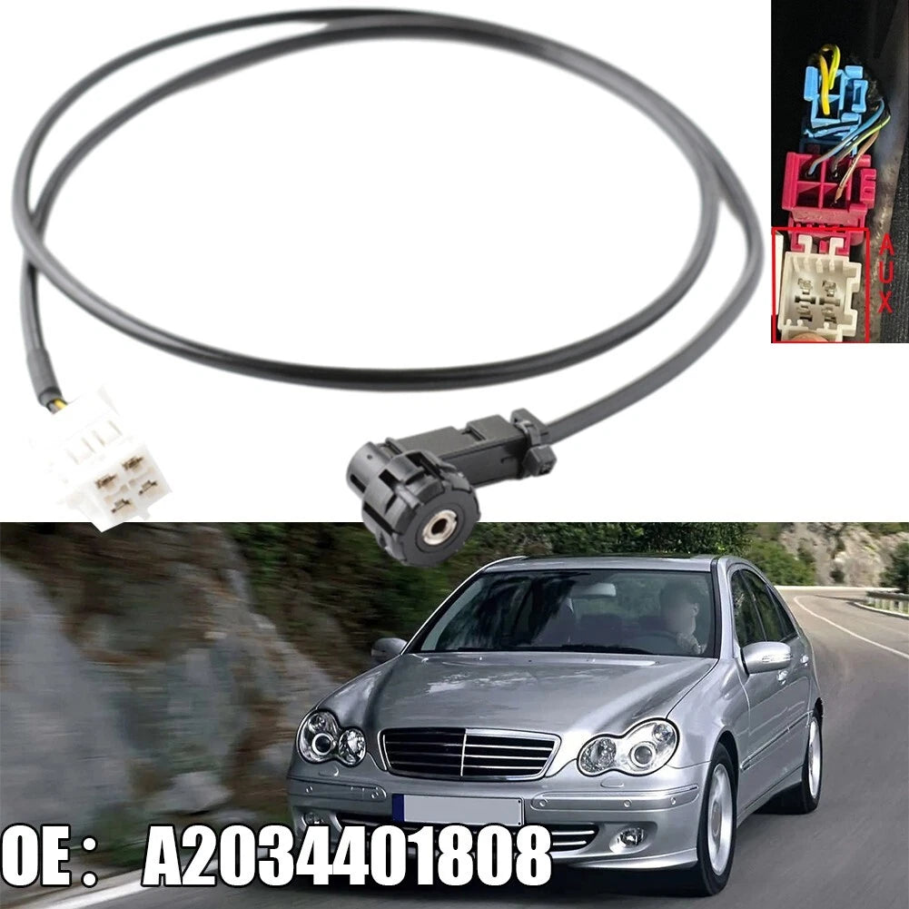 Aux Input Radio Cable for Mercedes-Benz C-Class
