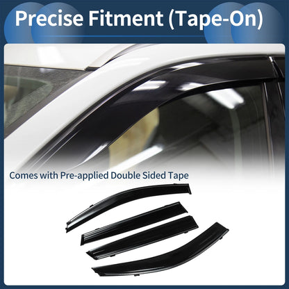 Window Deflectors 1 Set for Kia Sorento (2011)