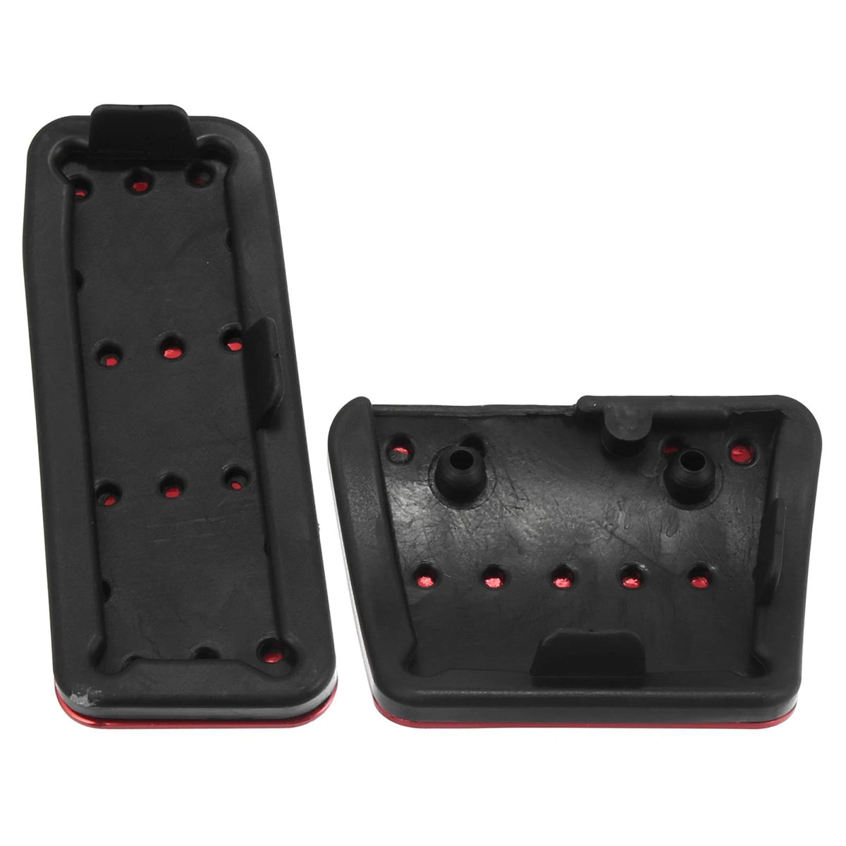Car Brake Pedal Pad & Gas Accelerator Cover for Jeep (2016-2021) Red