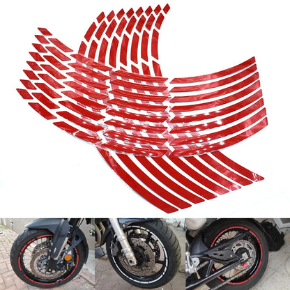 17" 18" 19" Motorcycle Wheel Sticker Rim Reflective Decal Tape for AC