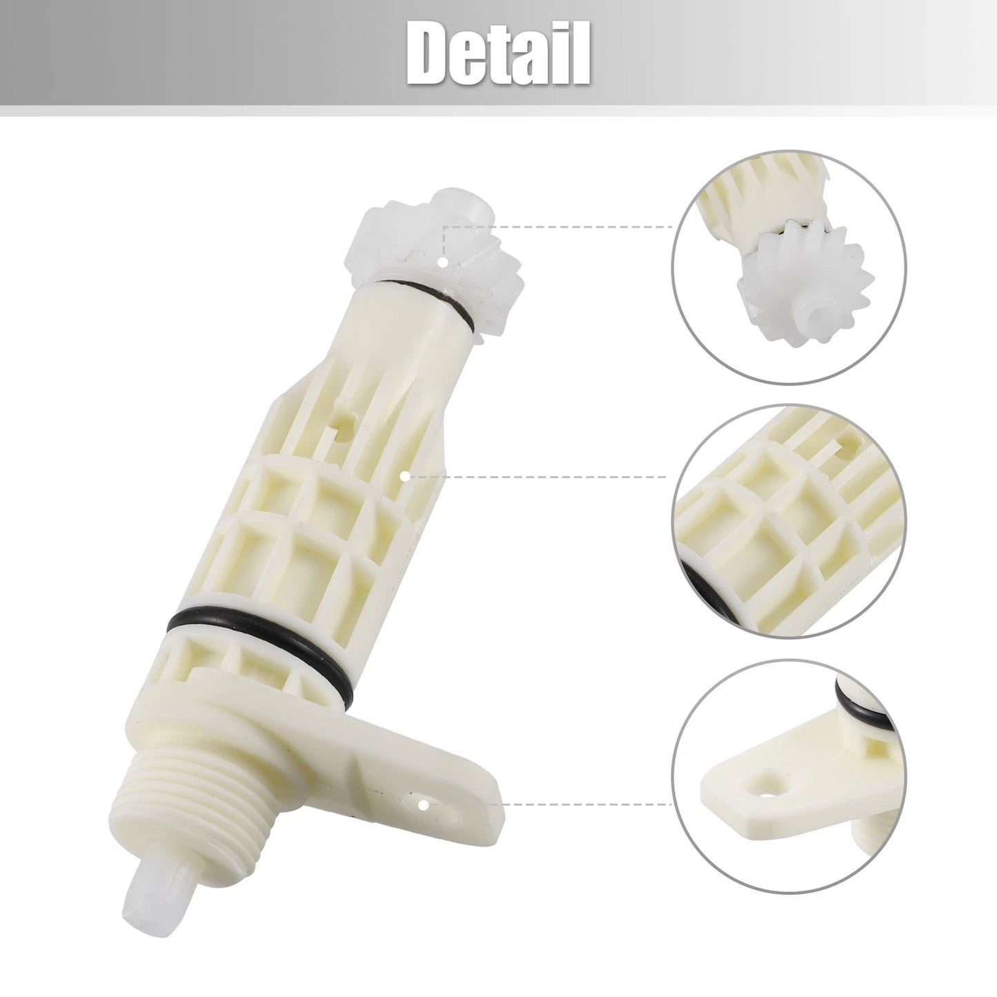 Transmission Speed Sensor for Chevrolet Aveo Plastic White Metal