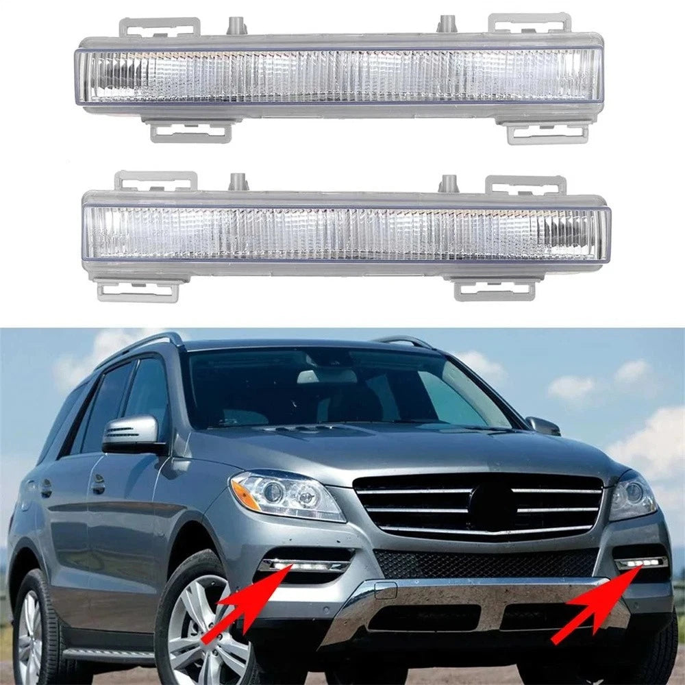Car Daytime Running Light Fog Lamp for Benz W166 ML350 (2012-2015)