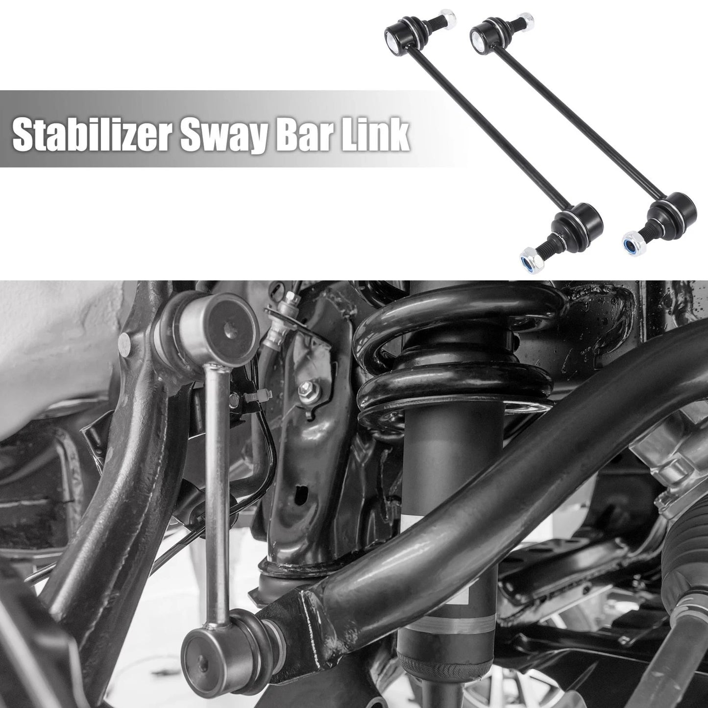 Sway Bar Links Kit for Toyota Sienna 2004-2010 (2 x Stabilizer Links)