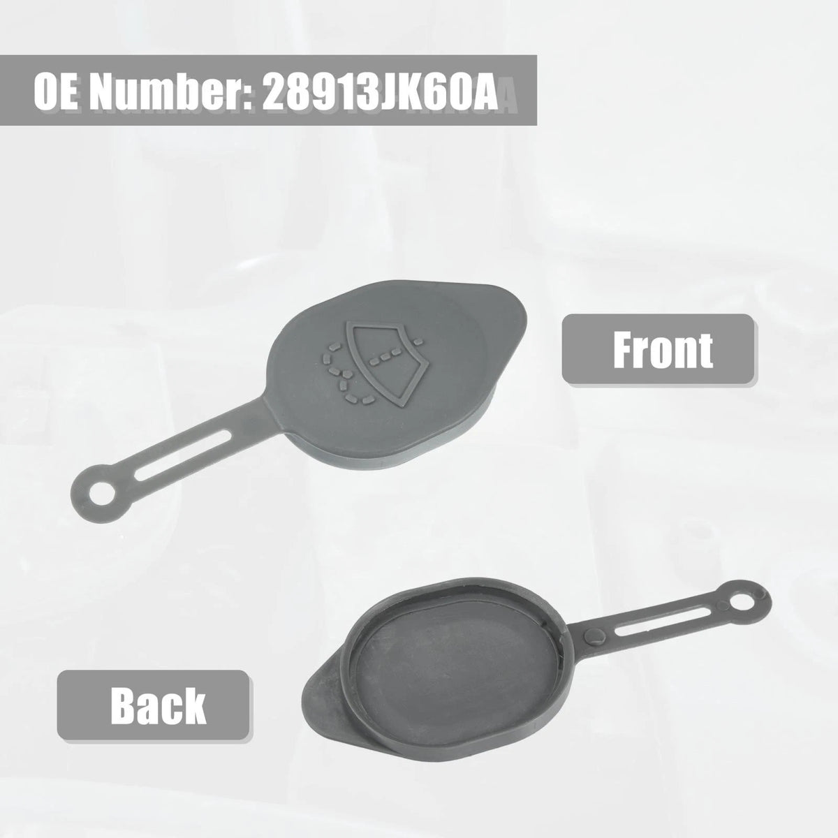 4 x Windshield Washer Fluid Reservoir Cap for INFINITI QX50 (14-17)