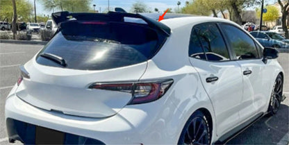 Rear Boot Spoiler Glossy Black Wing for Toyota Corolla Hatchback (2019-2024)