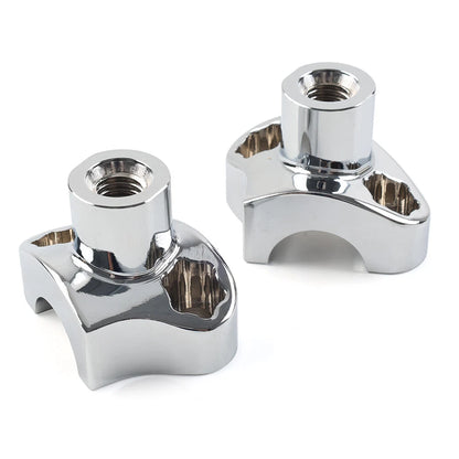 7" Tall Handlebar Risers for Harley Softail Dyna Street Bob