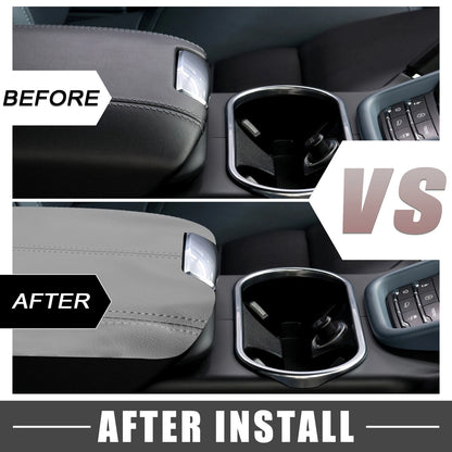 Center Console Armrest Cover for Honda Accord (2008-2012) Gray