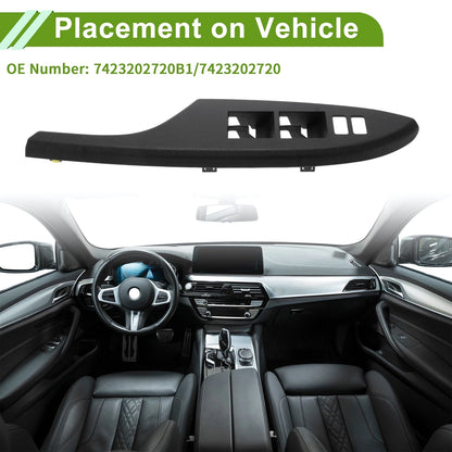 Front Side Window Switch Bezel Cover for Toyota Corolla (2009–2013)