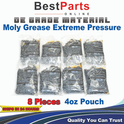 CV Axle Joint Moly Grease 4oz 8 pcs for Automotive ATV Industrial