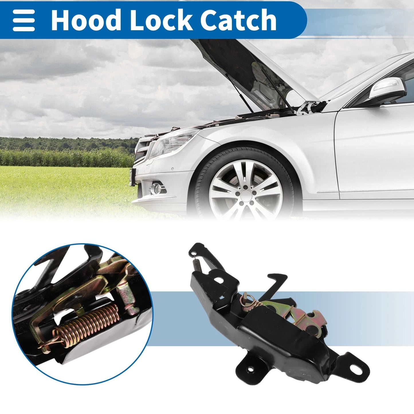 Hood Latch Assembly for Toyota Tacoma (1995-2000)