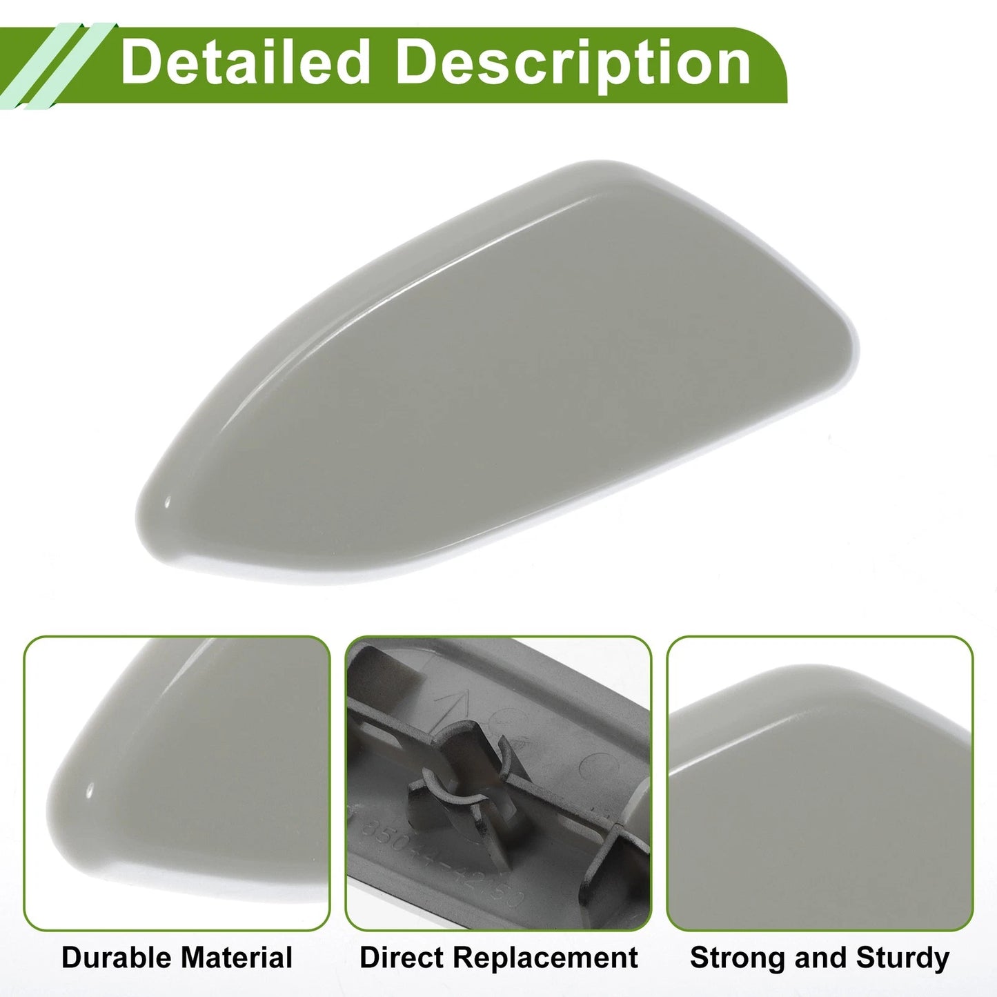 Front Right Washer Nozzle Cover for Toyota Rav4 (2010-2012) Unpainted
