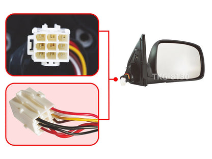 RH Power Mirror with Indicators  for Isuzu D-Max Ute(2008-2011)
