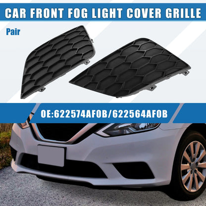 Fog Light Grille Covers for Nissan Sentra (2016-2019)