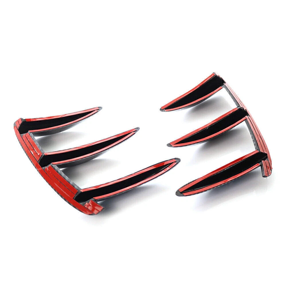Carbon Fiber Rear Bumper Splitter Canard Air Vent for Benz W176 A200 A250 (2013-2018)