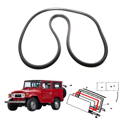 Front Windshield Weatherstrip for Toyota Land Cruiser BJ43 FJ40 HJ45 1969-1980