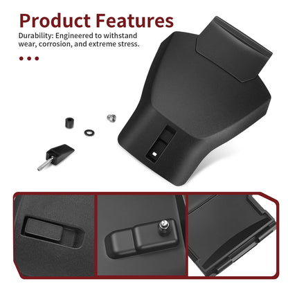 Storage Box Lid Cover w/ Latch for Arctic Cat