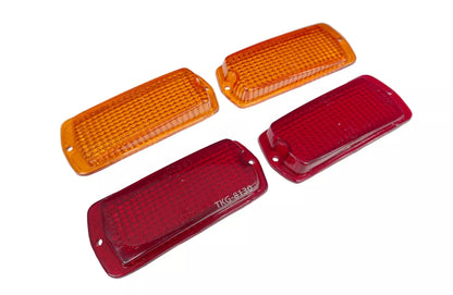 Orange Red Side Marker Lights for Nissan Datsun Fairlady 510 120Y 240Z (1968-1978)
