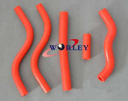 Black Silicone Radiator Hose for Honda CR125R CR 125 R (1989)