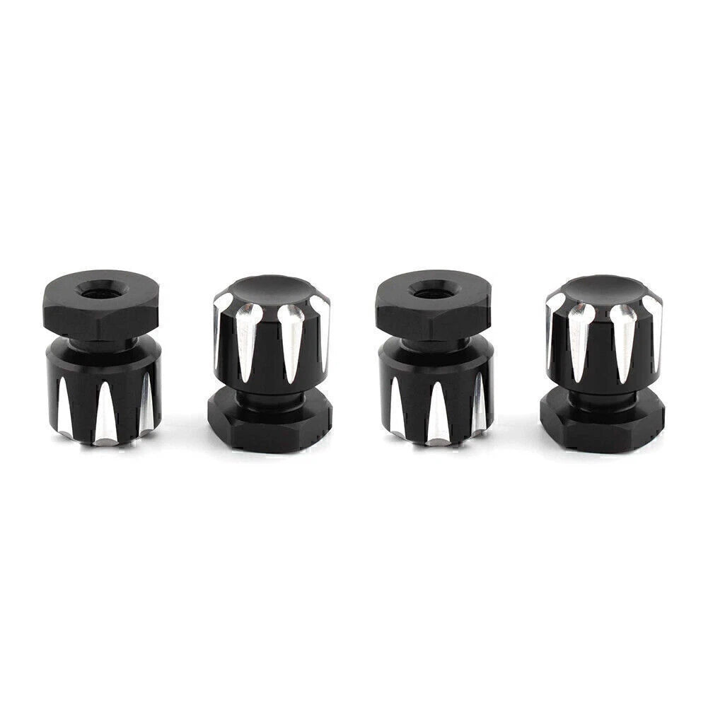 4 x Mounting Nuts Bolts for Harley Road King, Road Glide, Softail, Fat Boy