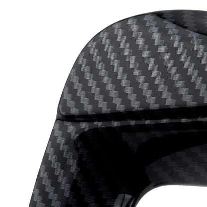 Carbon Fiber Steering Wheel Trim Cover for Chevy Silverado Tahoe (2007-2014)