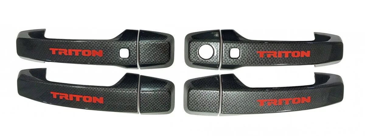 4 Door Catch Handle Cover Trim for Mitsubishi L200 Triton (2024-2025)