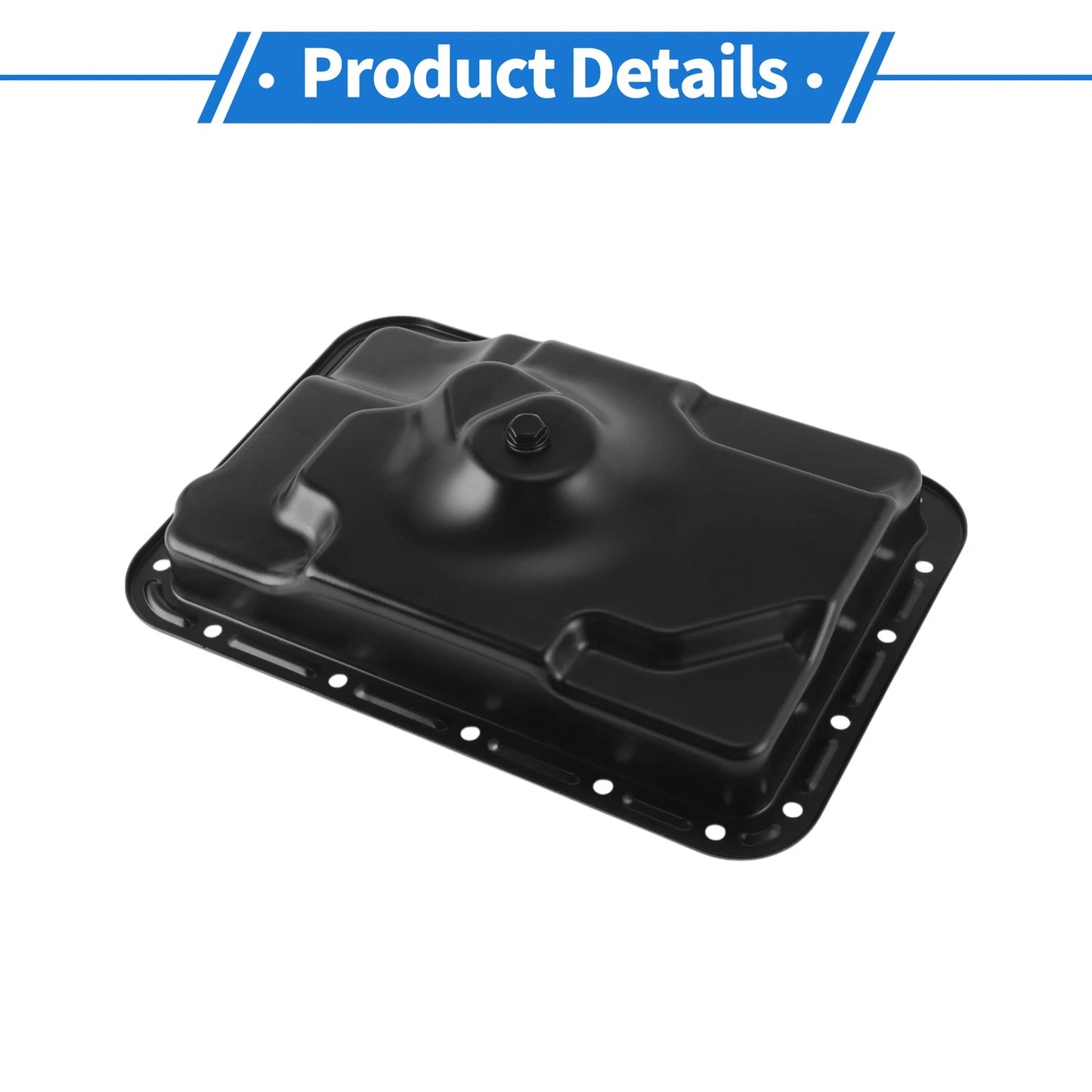 Engine Oil Pan for Ford Explorer (1991-2001) - 1 x Iron Black