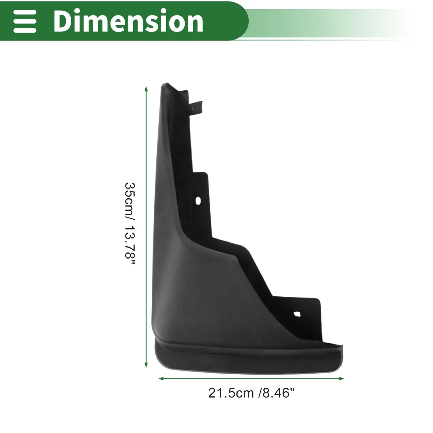 Mud Flaps Splash Guards for Ford Edge (2009-2014)