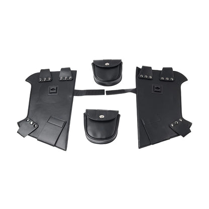 Soft Lowers Chaps Leg Warmers for Harley Electra Glide FLHT FLHS (80-23)