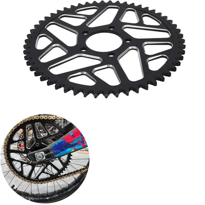 54T Black Aluminum Wheel Sprocket for Sur-Ron Light Bee S/X Dirt Bike