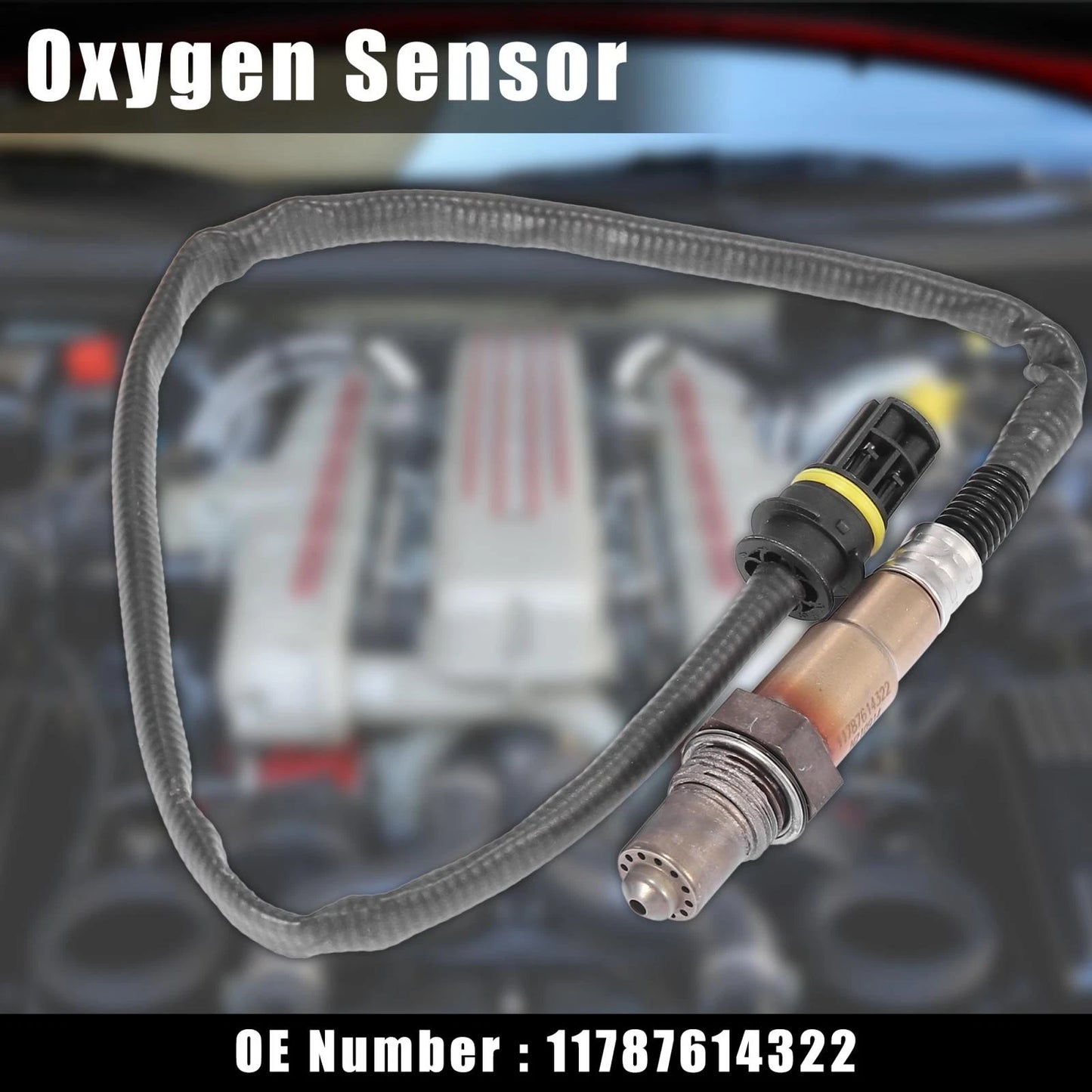Oxygen Sensor 2 x Air Fuel Ratio Downstream O2 Sensor for BMW X5 (2011-2015)
