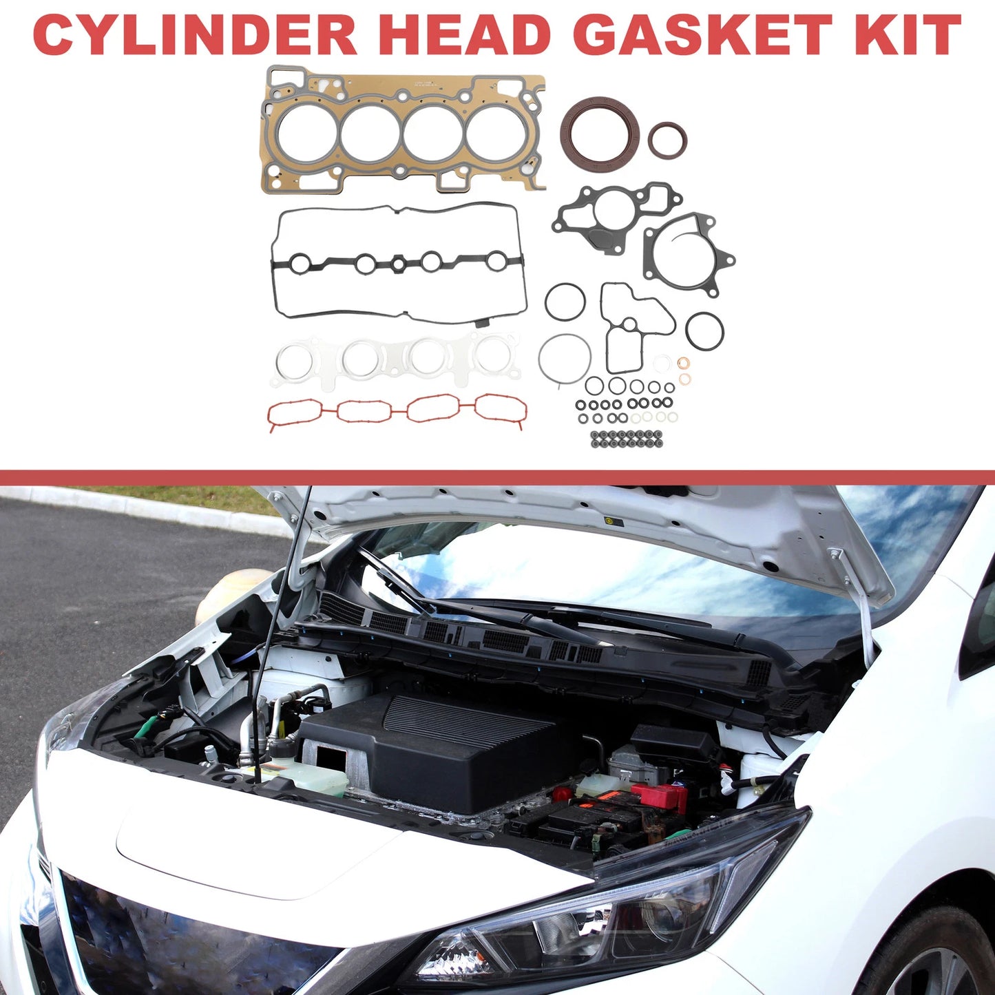 Cylinder Head Gasket Kit for Nissan MR20DD (2010-2015)