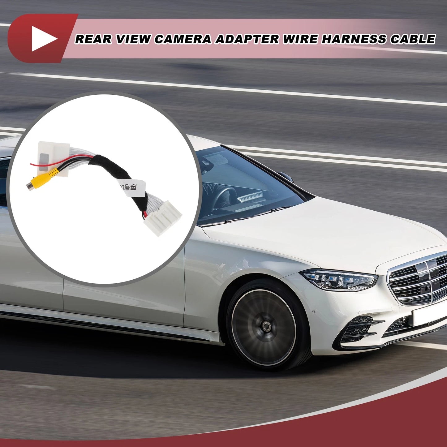 Rear View Camera Adapter Wire Harness Cable for Mazda CX-5 (2015)