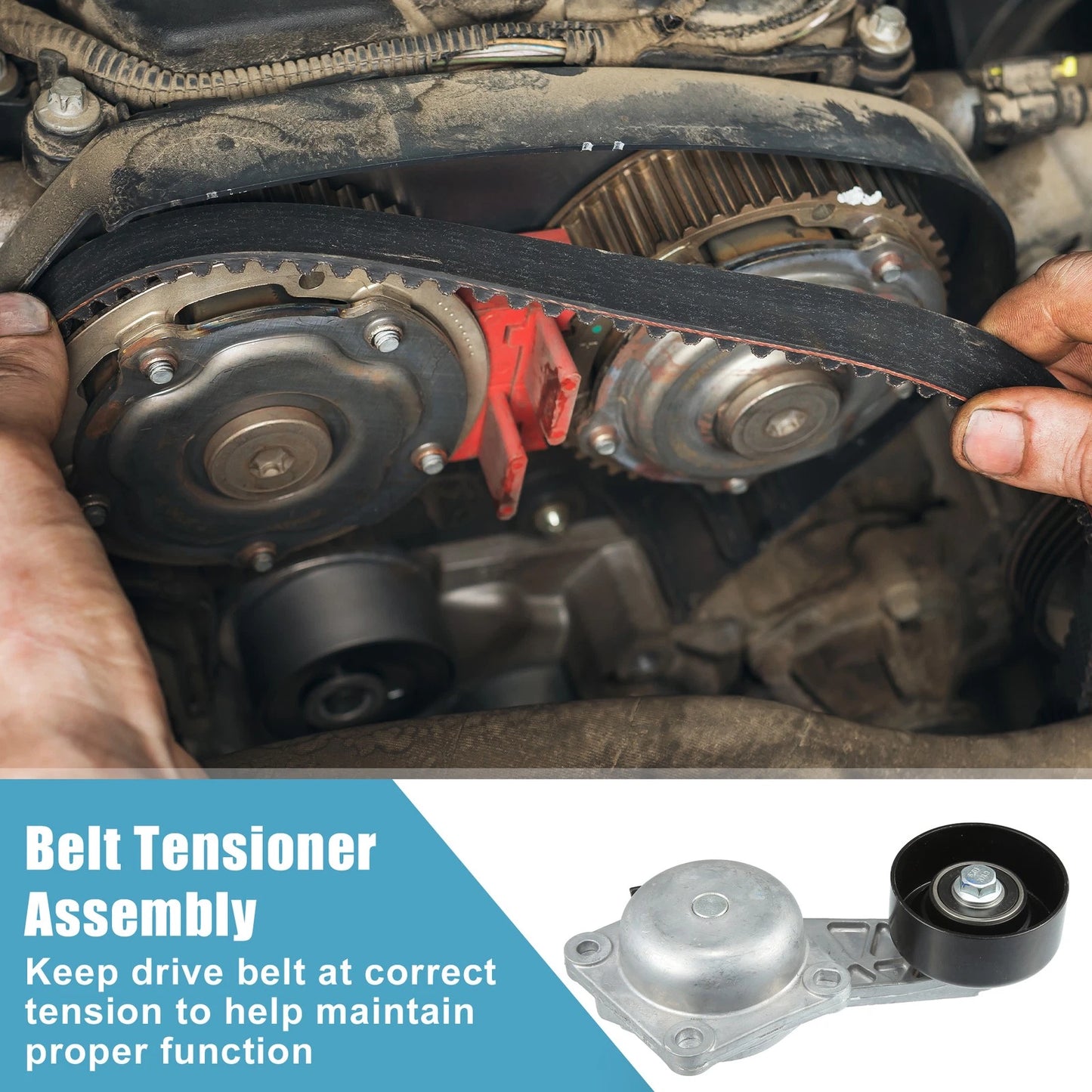 Belt Tensioner Pulley Assembly for Ford E-150 (2003-2011)