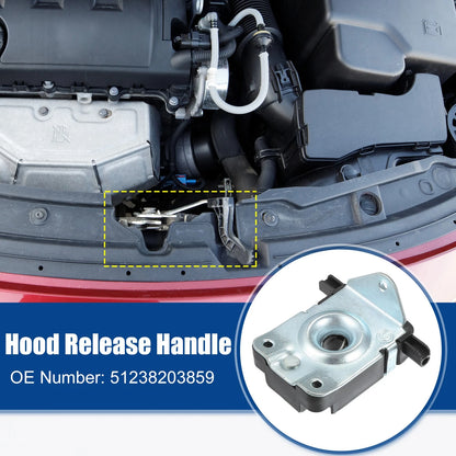 Hood Latch Lock Actuator Assembly for BMW 323Ci (2000-2006)