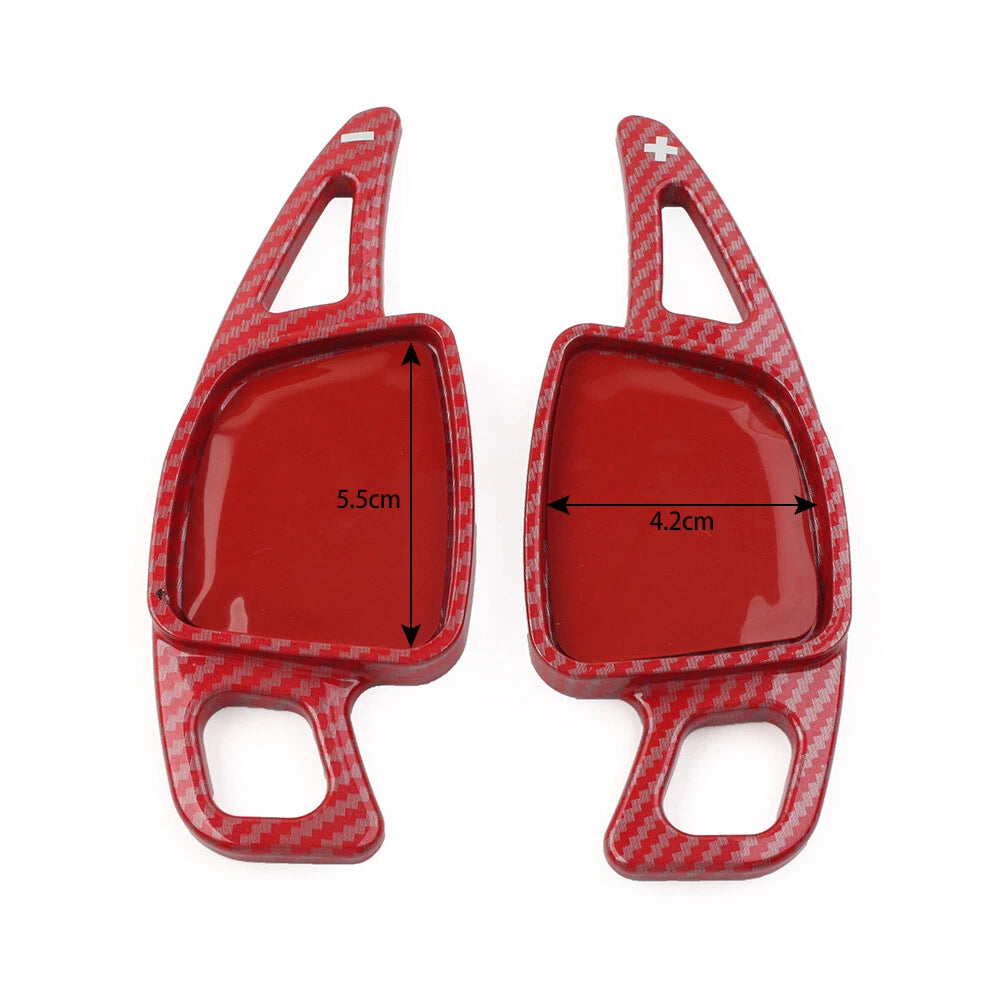 ABS Steering Wheel Paddle Shifter Extensions for Audi A3 A4 S4 A5 A6 A7