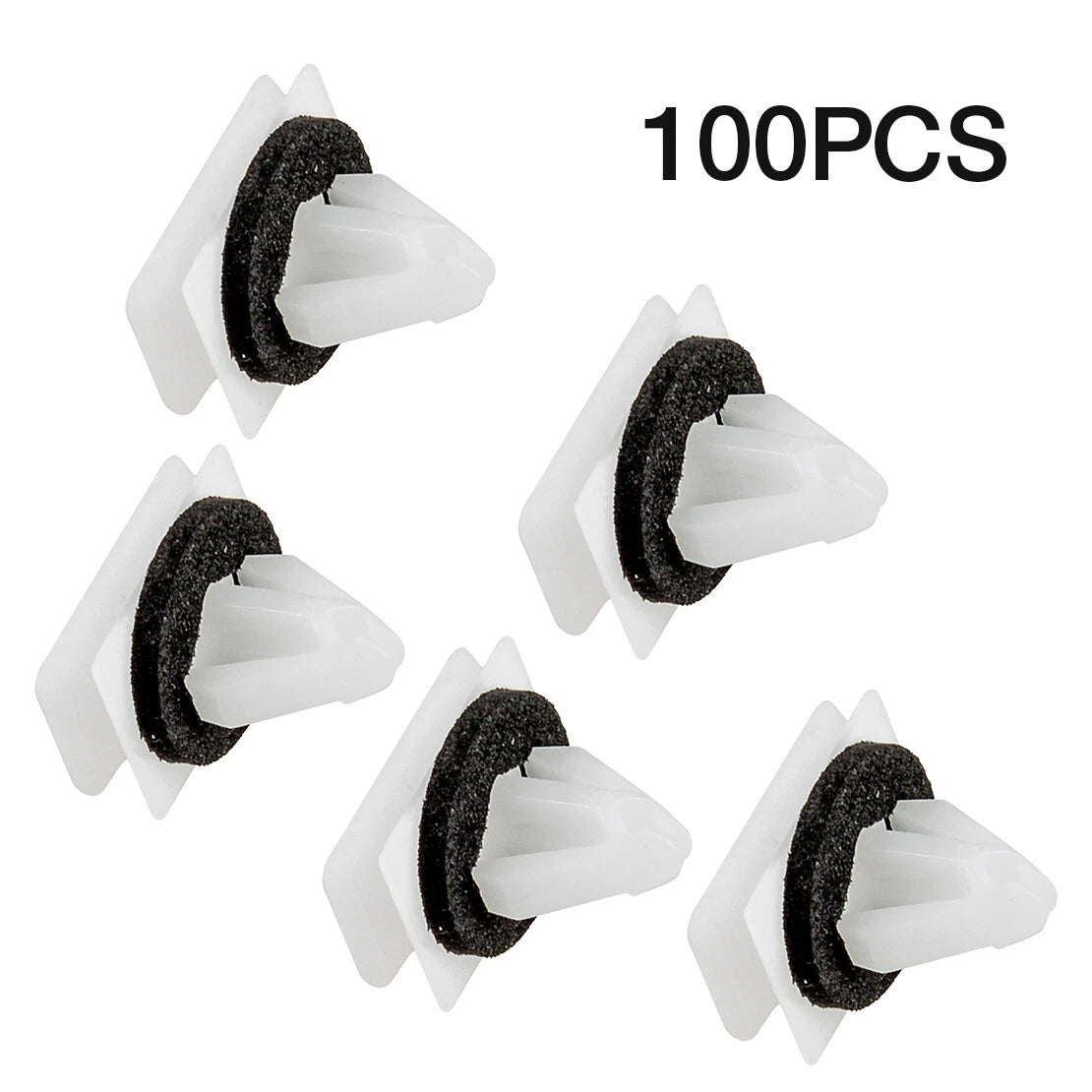 100 Pcs Rocker Panel Moulding Clips for Ford (Various Years)