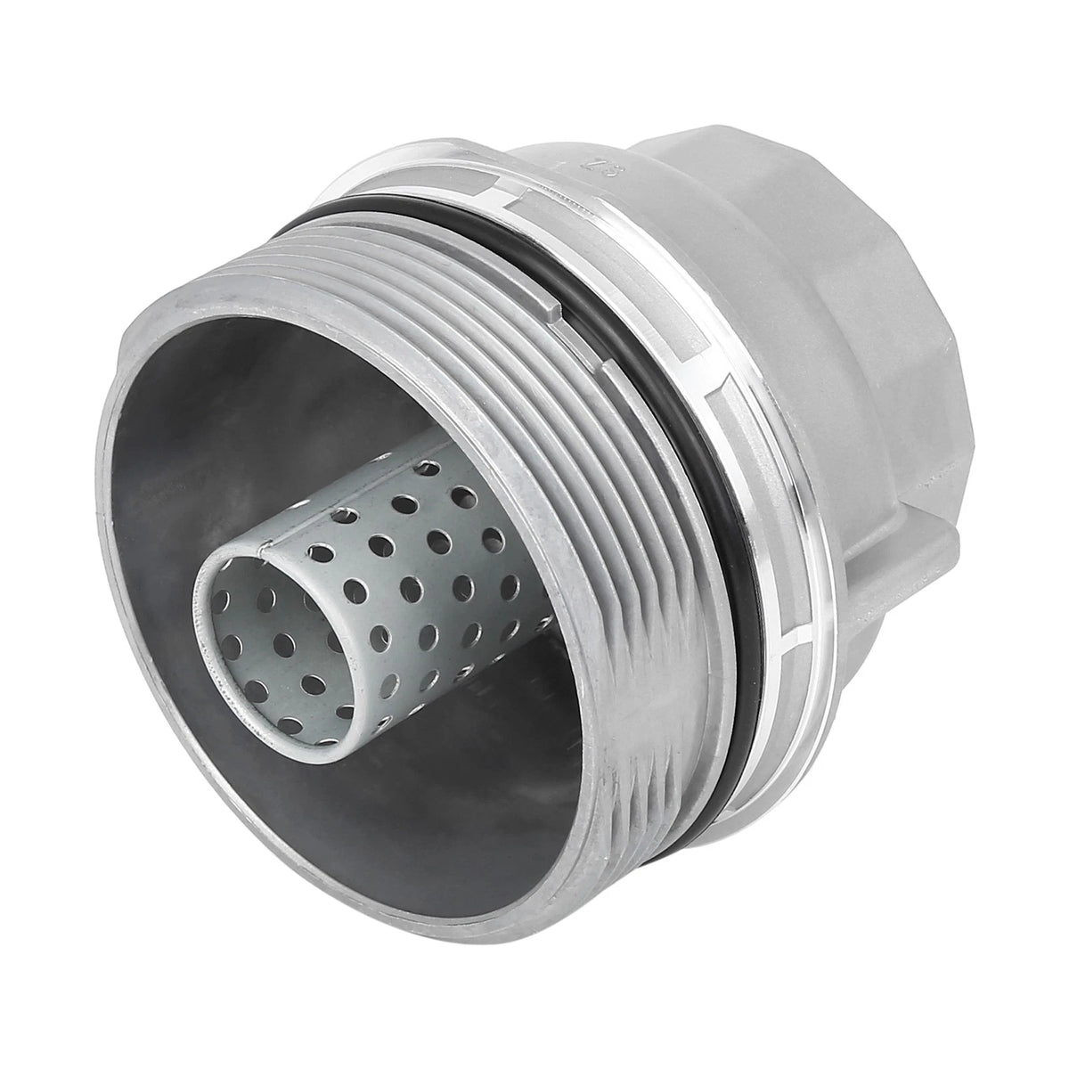 Silver Tone Oil Filter Cap Cover for Lexus Toyota (2001-2023)