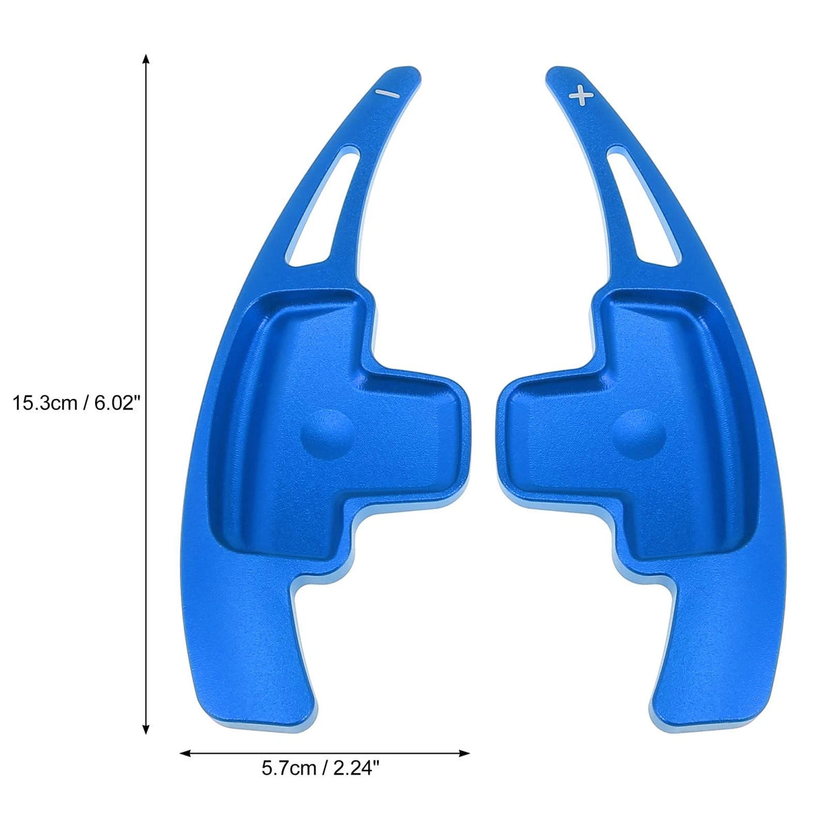 Blue Steering Wheel Shift Paddle Shifter for Mercedes-Benz E550 ML350 C350 (2007-2012)