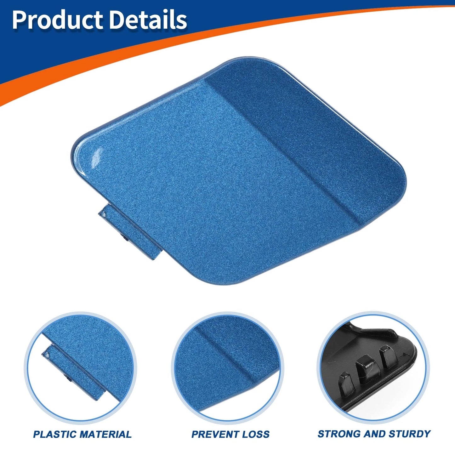 Tow Hook Cover for BMW Estoril Blue Metallic (2014-2020)